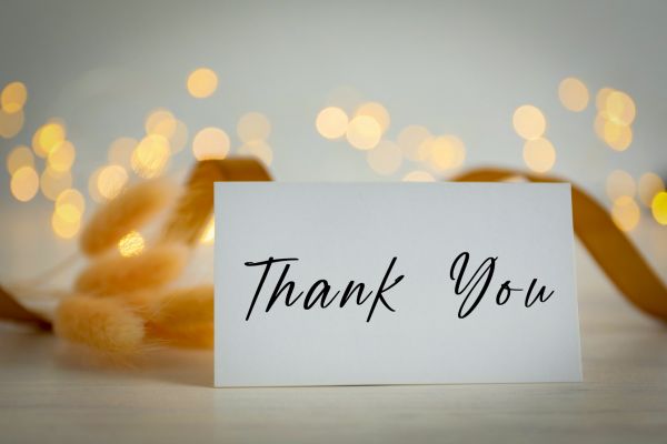 wedding thank you card photo ideas