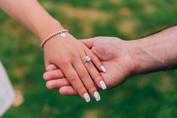 engagement announcement captions
